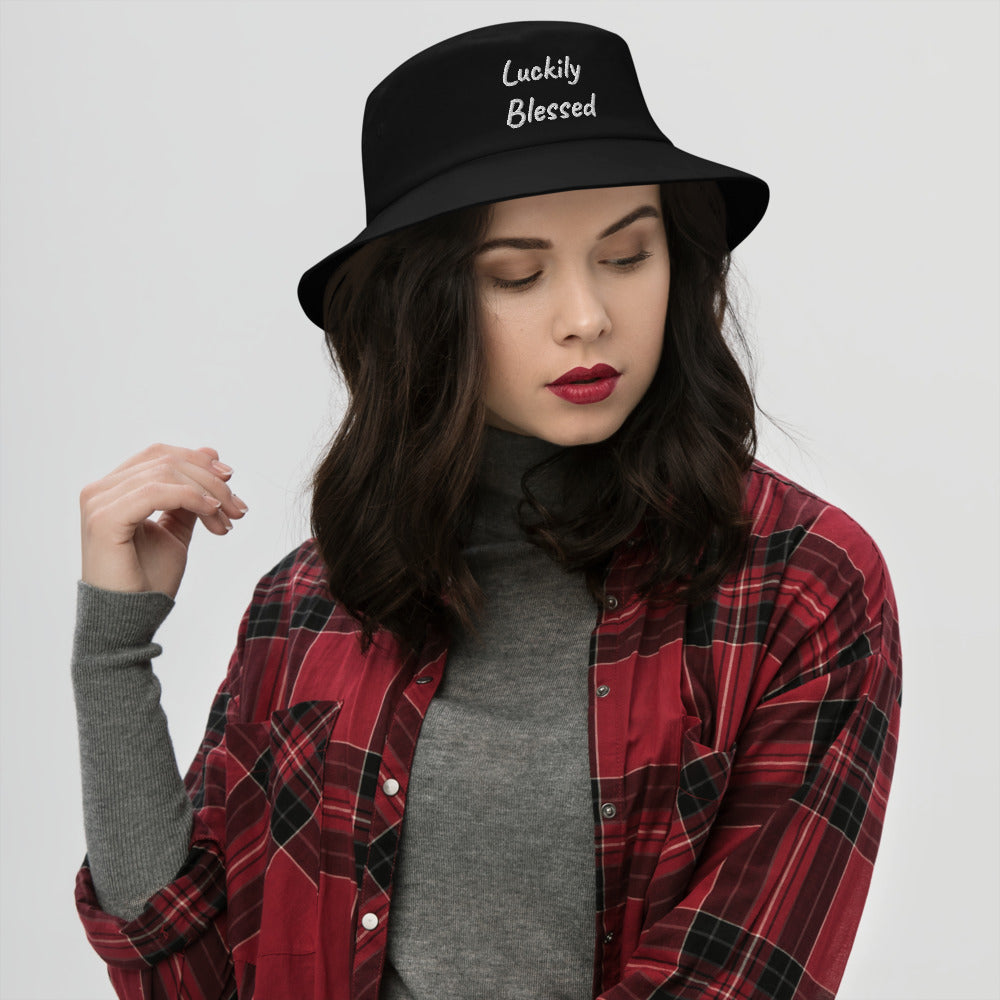 Luckily Blessed Bucket Hat